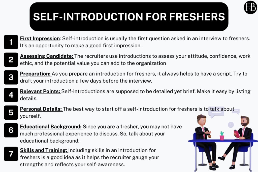 introduction for freshers